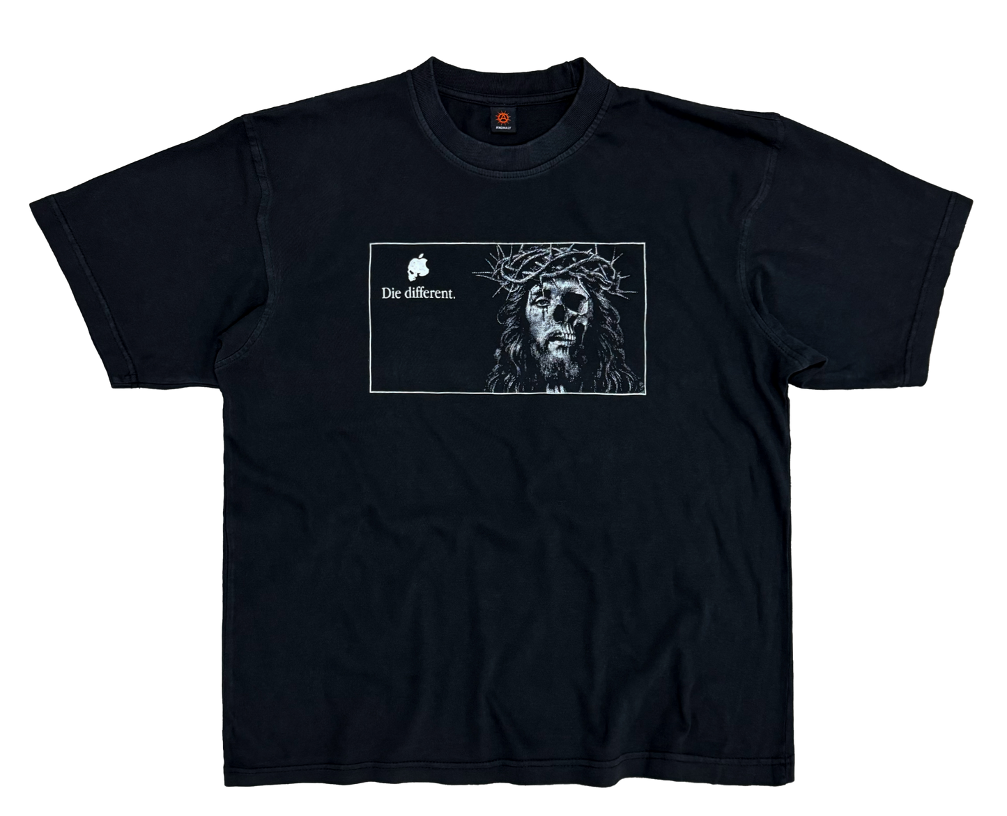 "Die Different Portrait" Black Tee